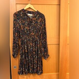 Dear John tiered, ruffled dress